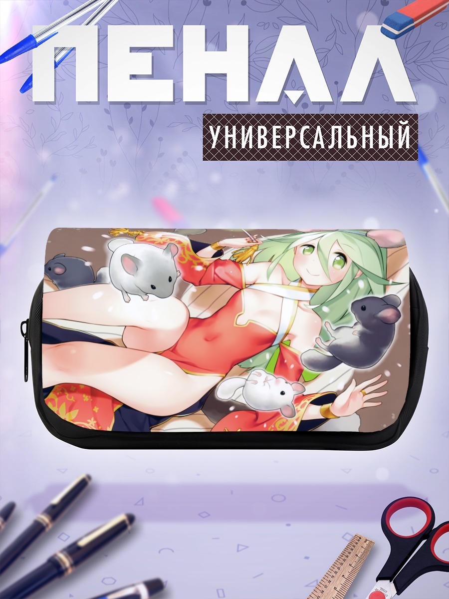 Пенал-косметичка Мику Хацунэ с мышками