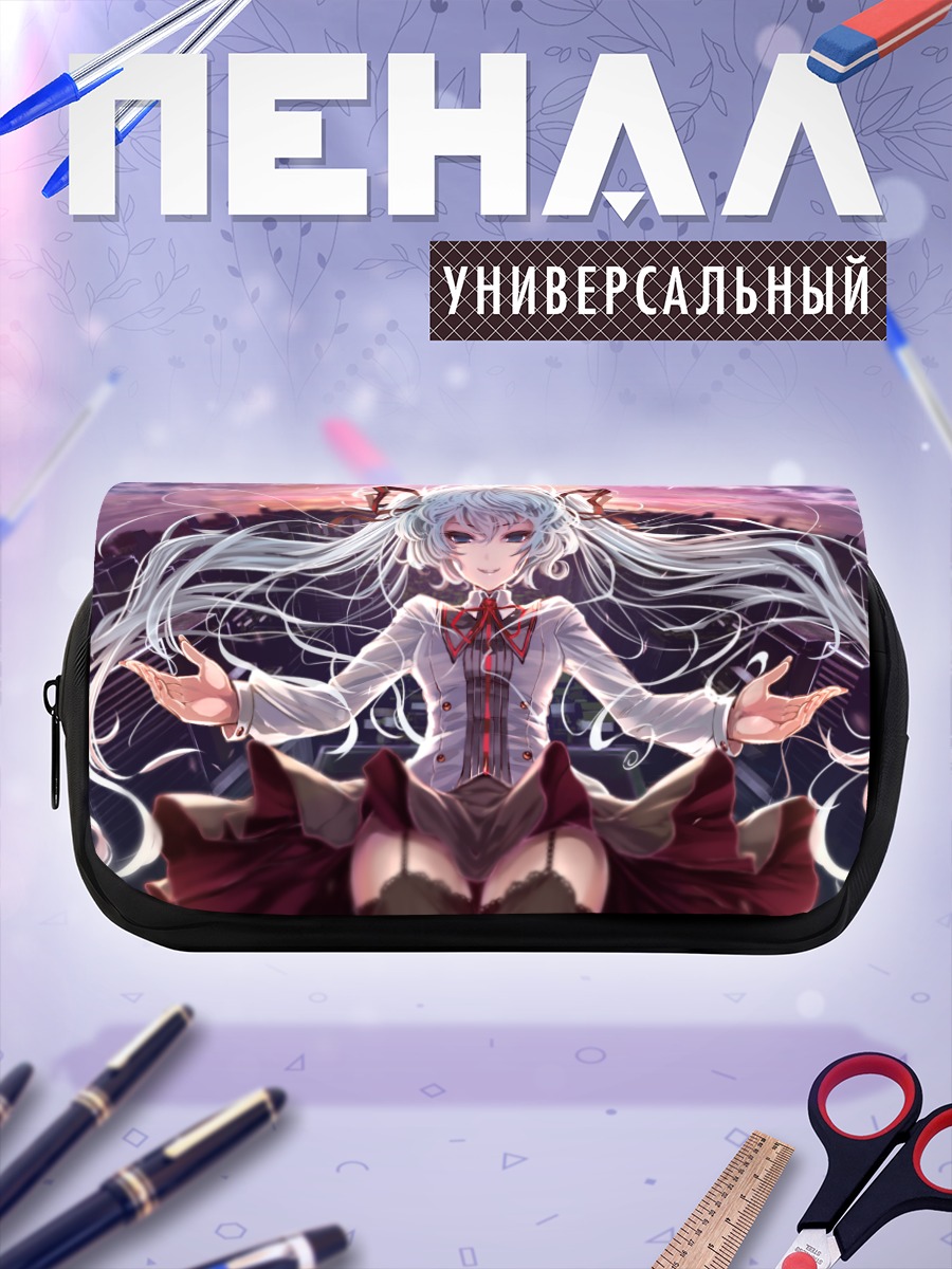 Пенал-косметичка Мику Хацунэ в городе
