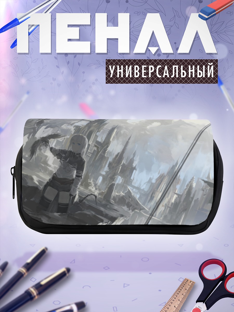Пенал-косметичка Пиксив Фантазия в руинах