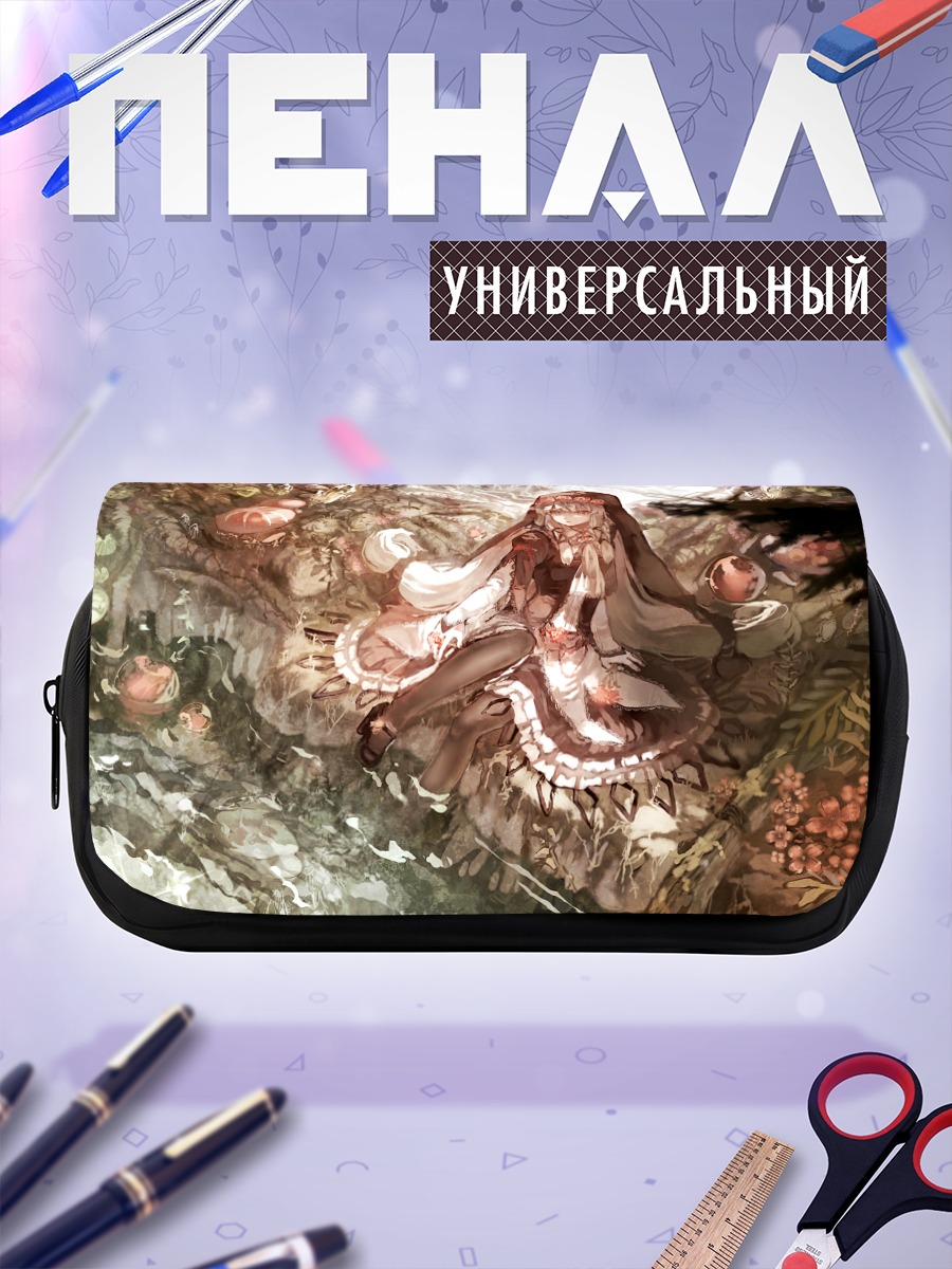Пенал-косметичка Лесная нимфа в цветах