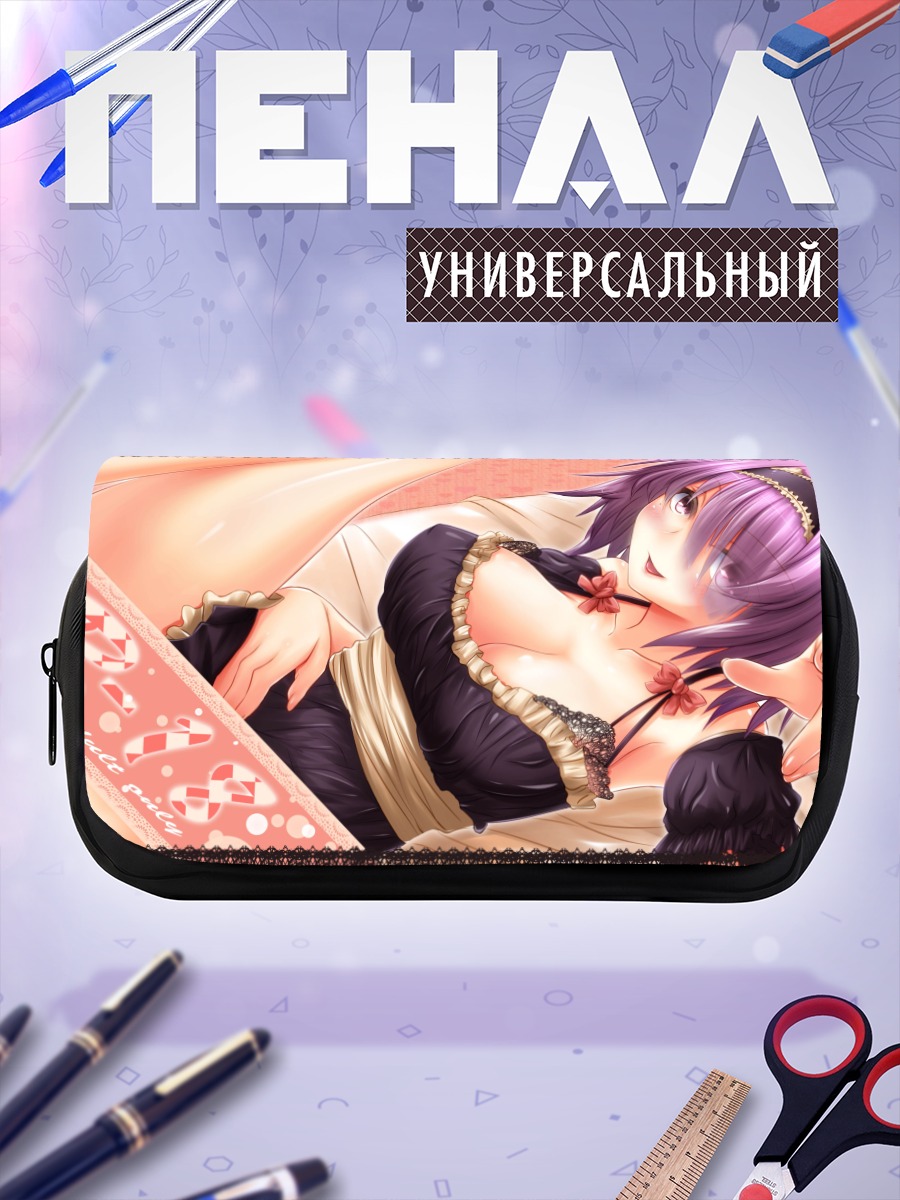 Пенал-косметичка Девушка в платье