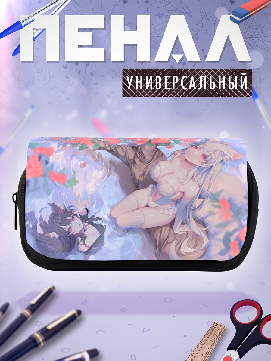 Пенал-косметичка Нифе в цветах