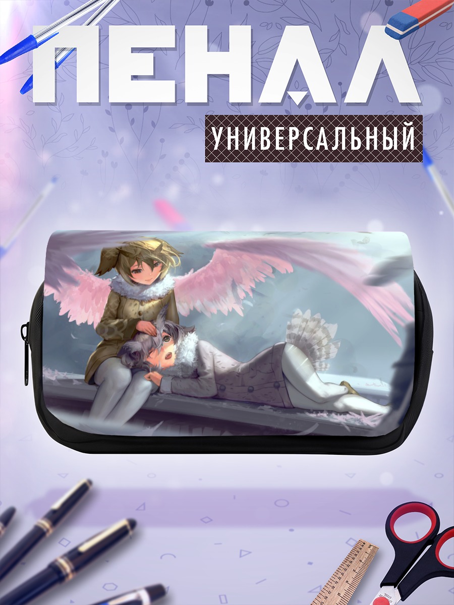 Пенал-косметичка Евразийский филин и Белолицая сова