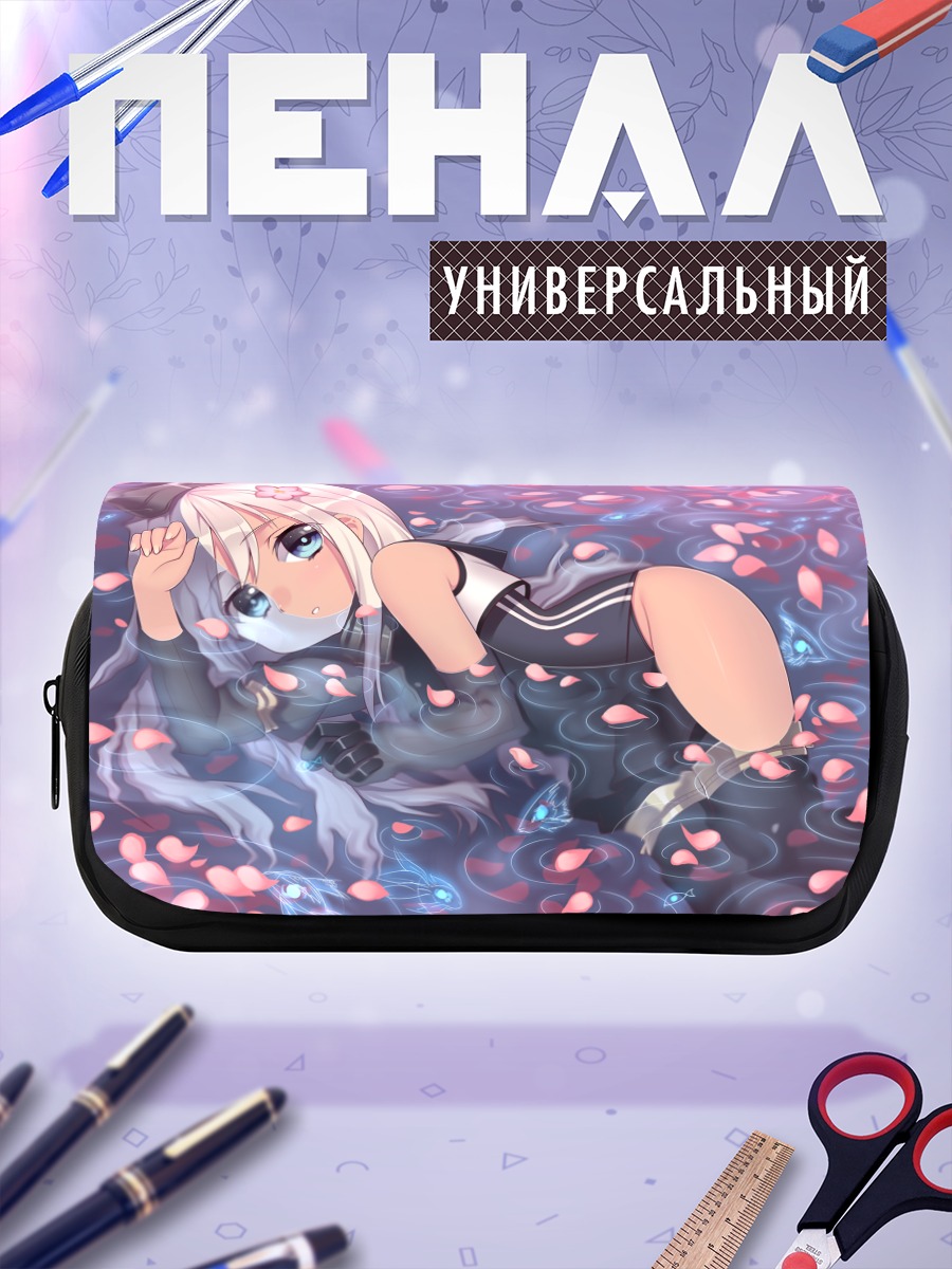 Пенал-косметичка Ро-500 в лепестках