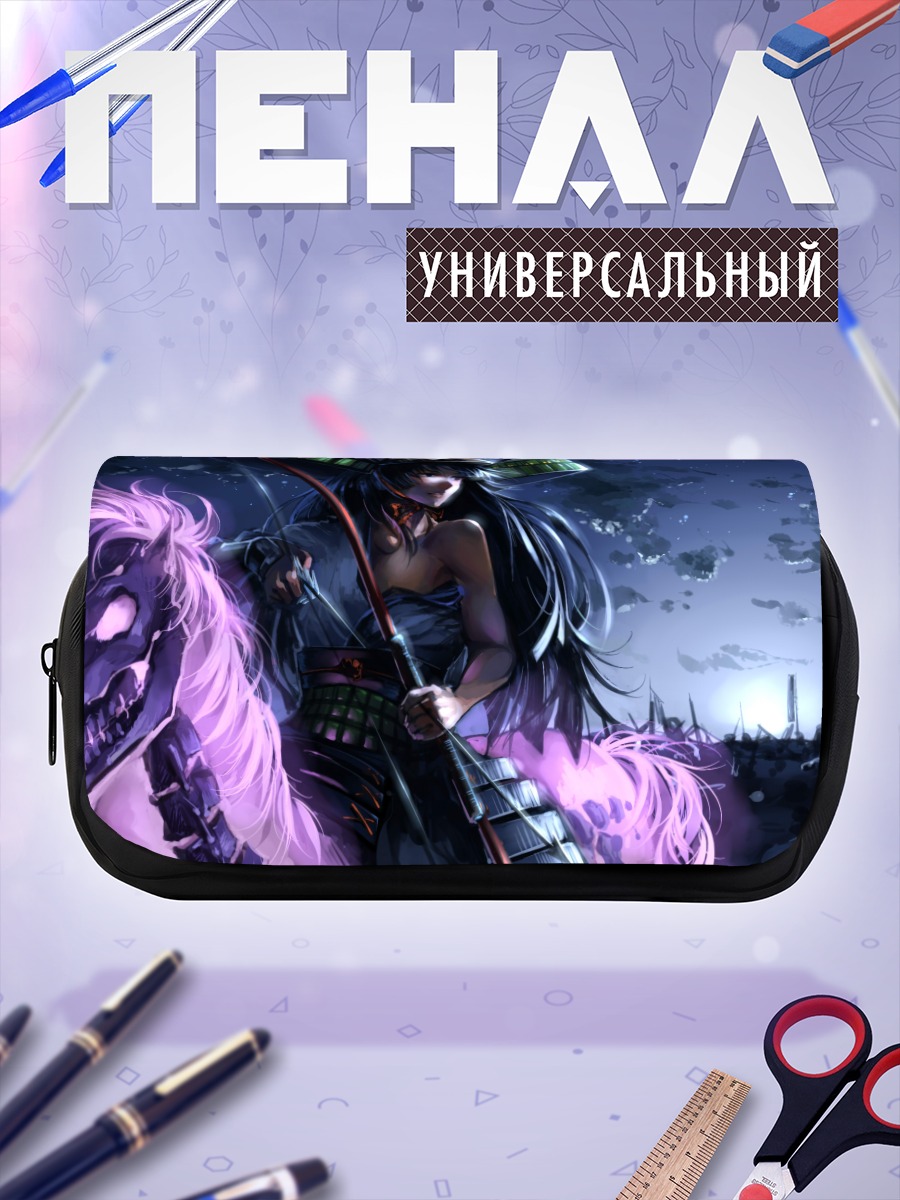 Пенал-косметичка Торахиме на коне