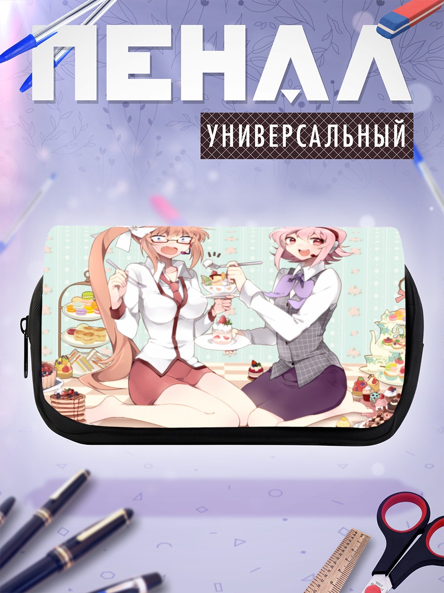 Пенал-косметичка Нахо и Нами с десертами
