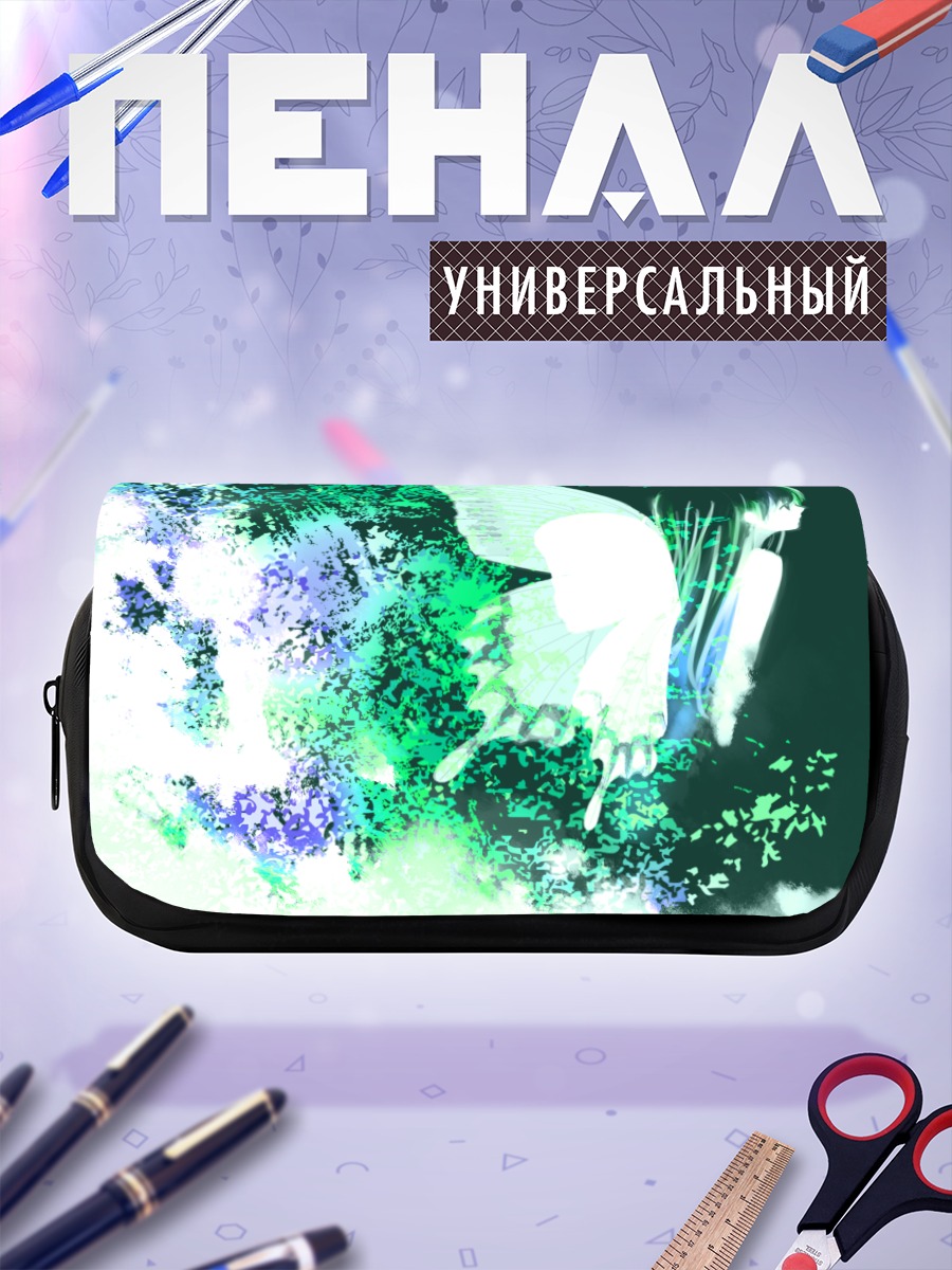 Пенал-косметичка Мику Хацунэ с крыльями