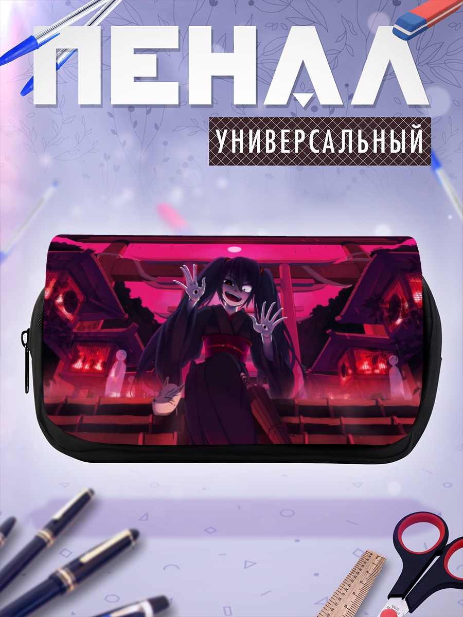 Пенал-косметичка Мику Хацунэ в храме