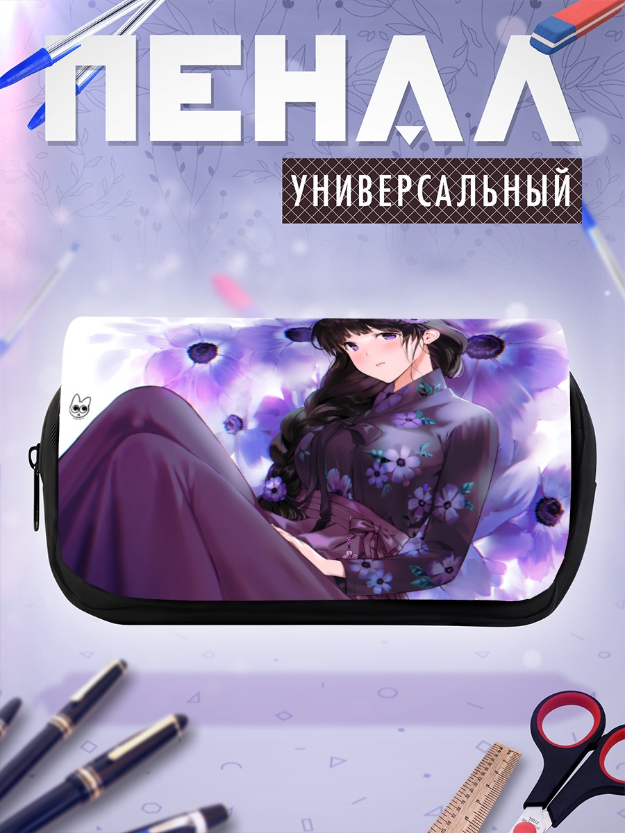 Пенал-косметичка Эру Читанда в цветах