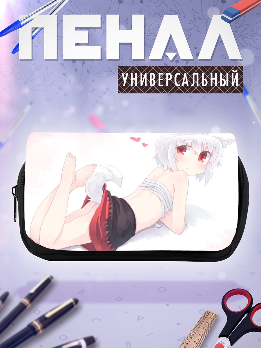 Пенал-косметичка Момидзи Инубасири в белом