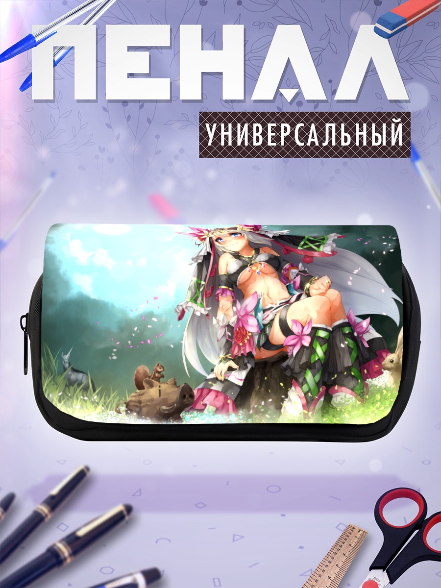 Пенал-косметичка Богиня в цветах