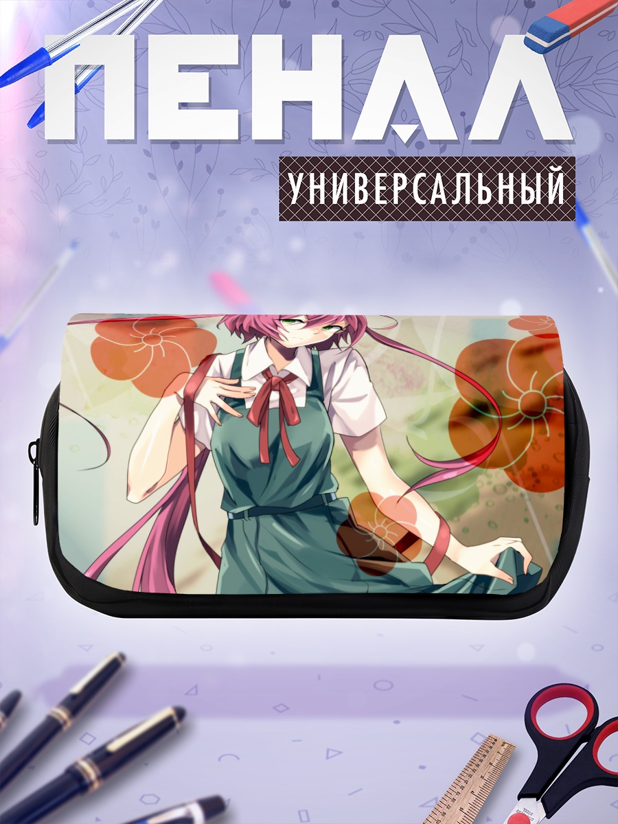 Пенал-косметичка Шион в цветах