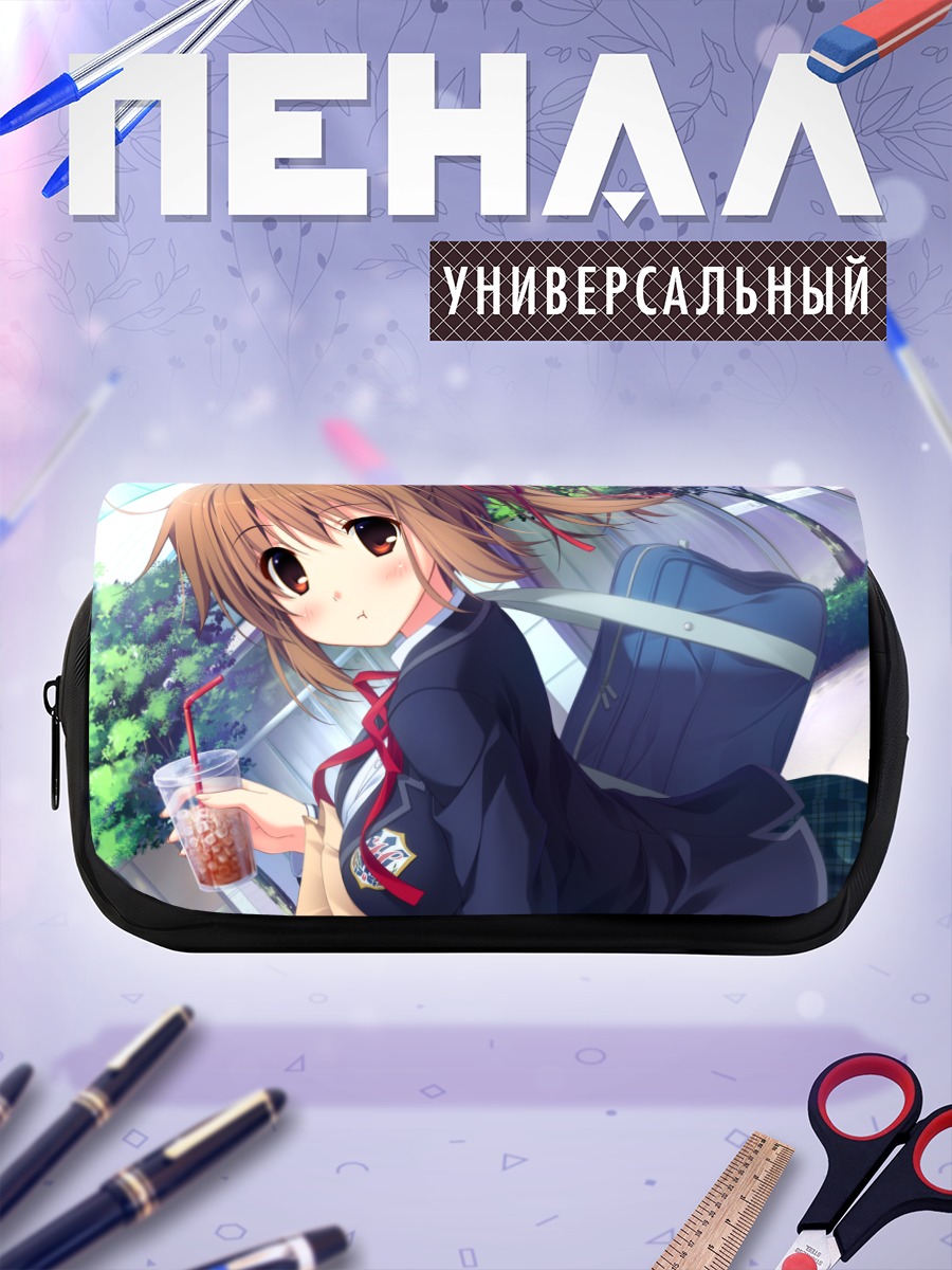 Пенал-косметичка Юи Ичиносе с напитком