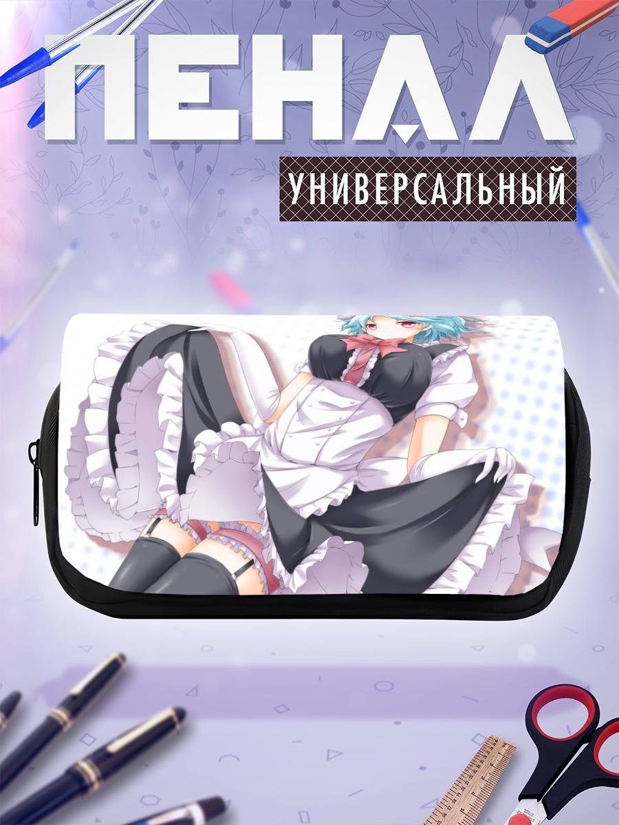 Пенал-косметичка Мику Хацунэ горничная