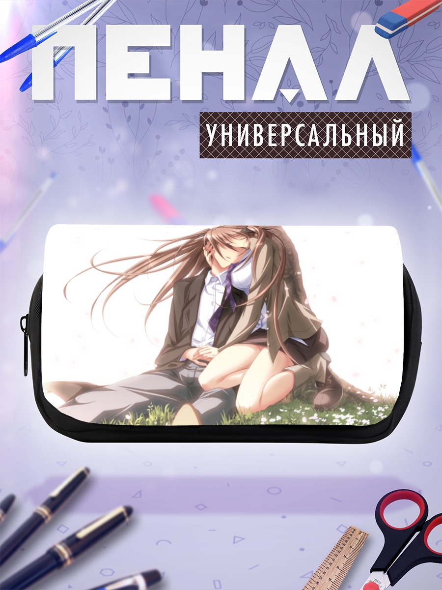 Пенал-косметичка Анна в цветах