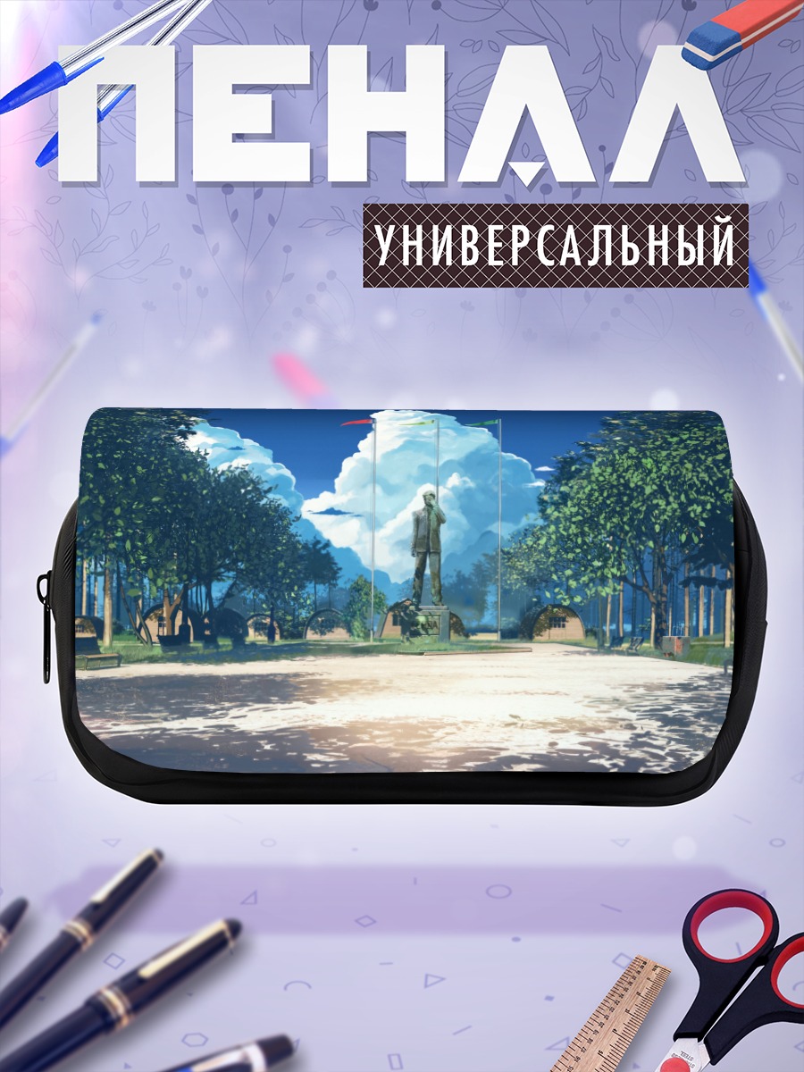 Пенал-косметичка Евангелион в парке