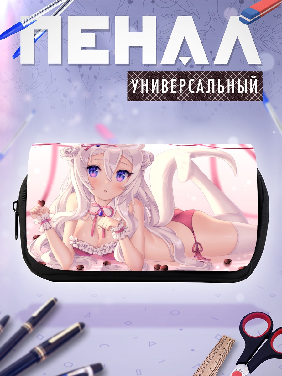 Пенал-косметичка Кошкодевочка со сладостями