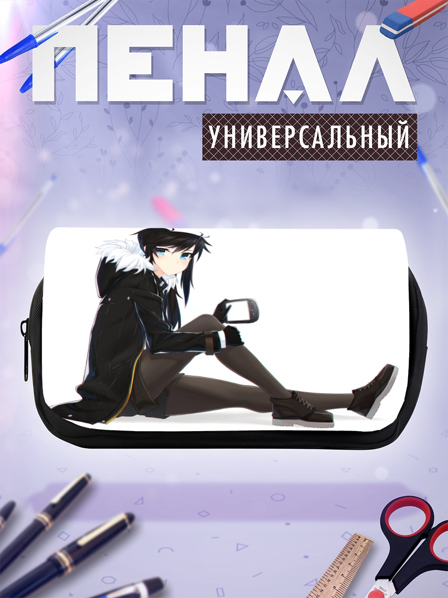 Пенал-косметичка Ли Сеха в черном