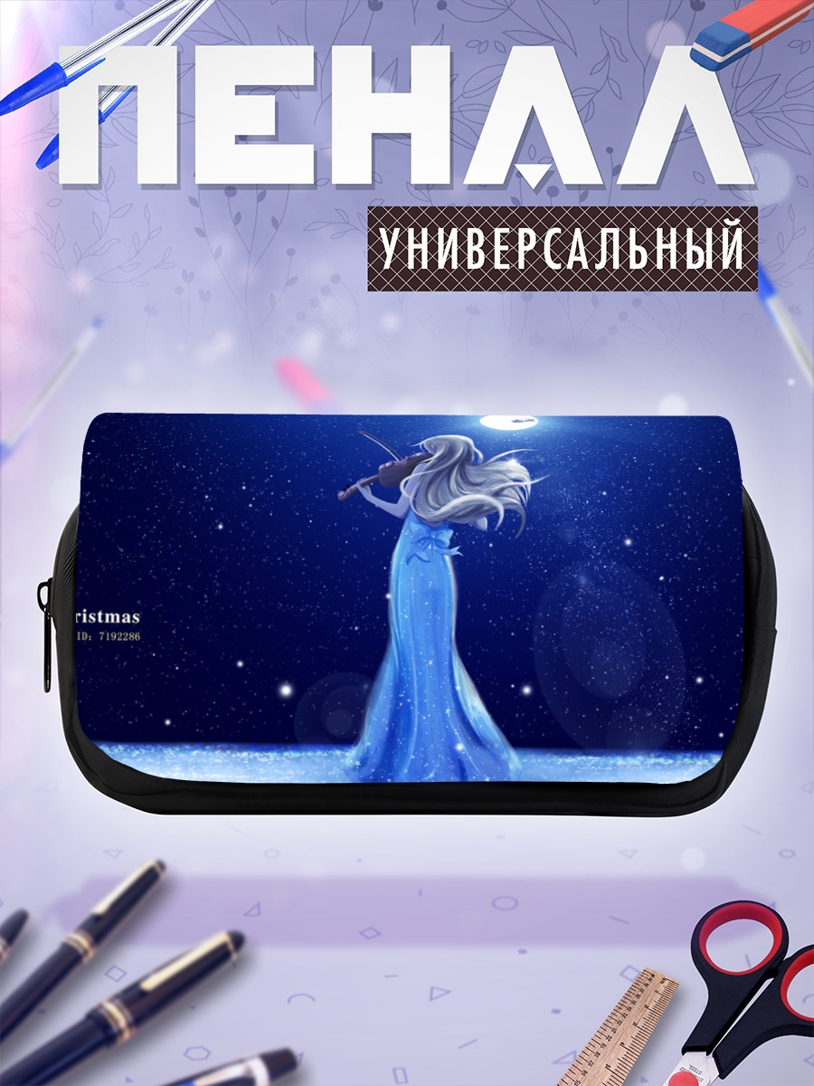Пенал-косметичка Каори Миязоно с Сантой