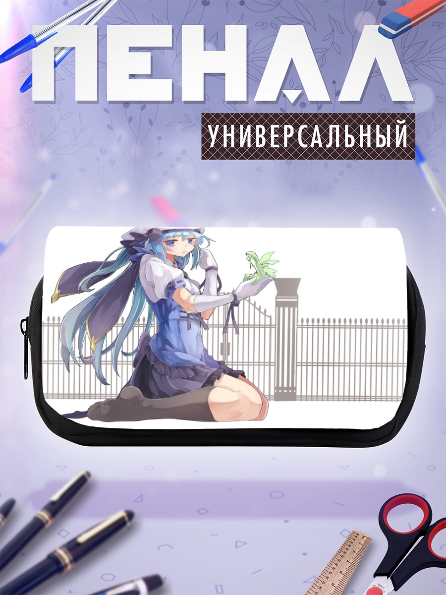 Пенал-косметичка Ли Сараки с цветком