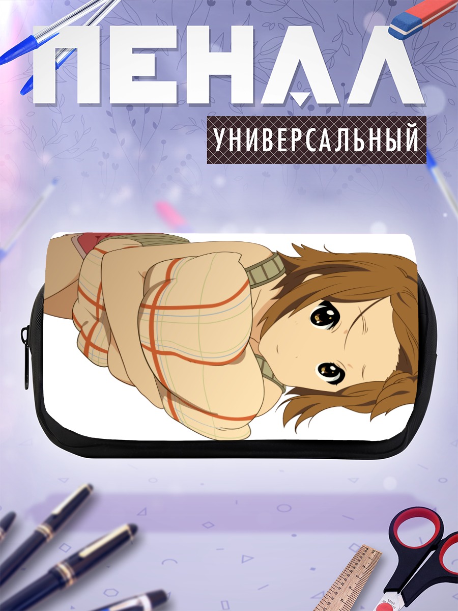 Пенал-косметичка Рицу Тайнака в клетку