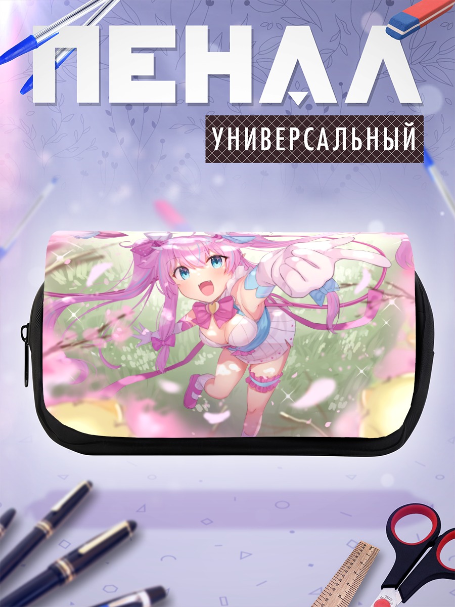Пенал-косметичка Теншими в лепестках