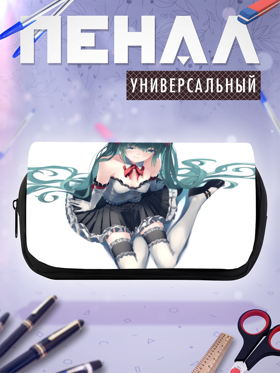 Пенал-косметичка Мику Хацунэ в платье