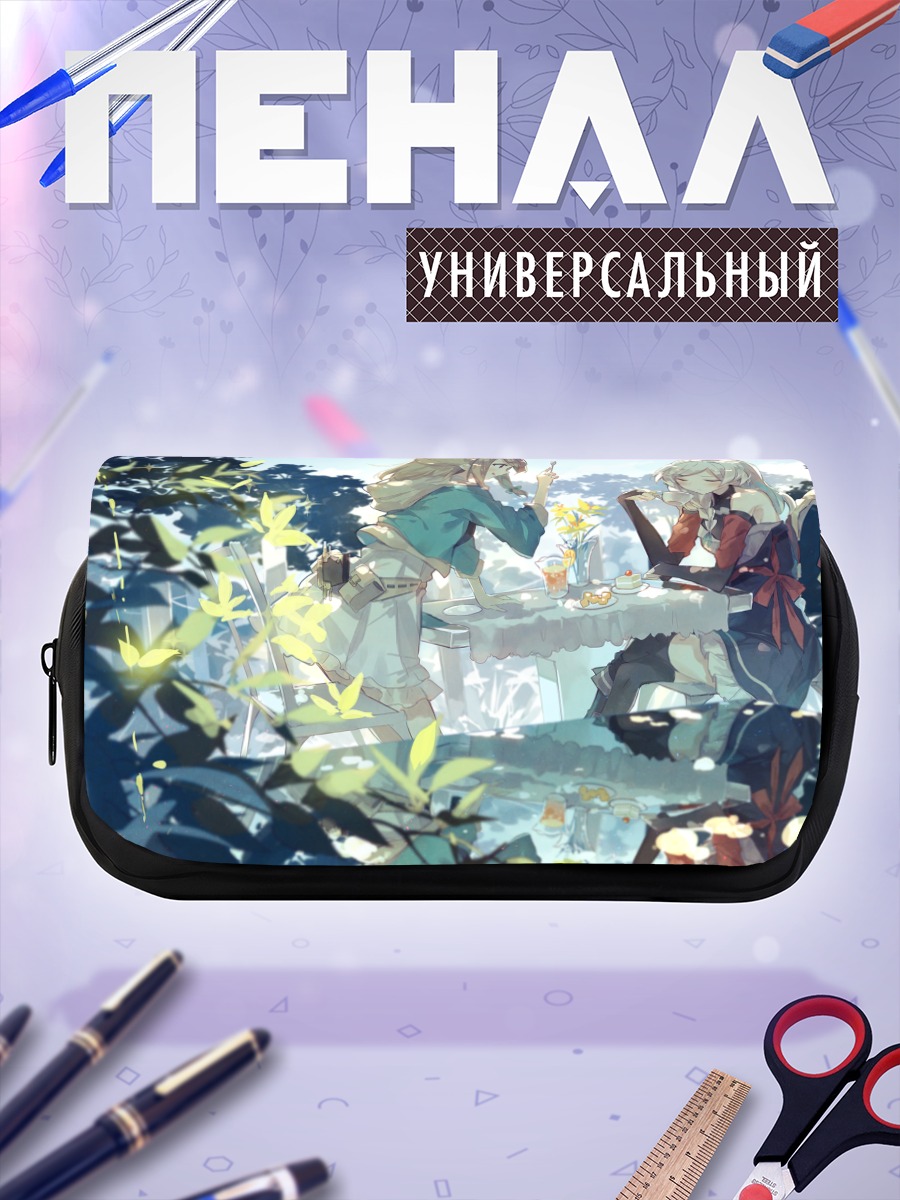 Пенал-косметичка Чаепитие в саду
