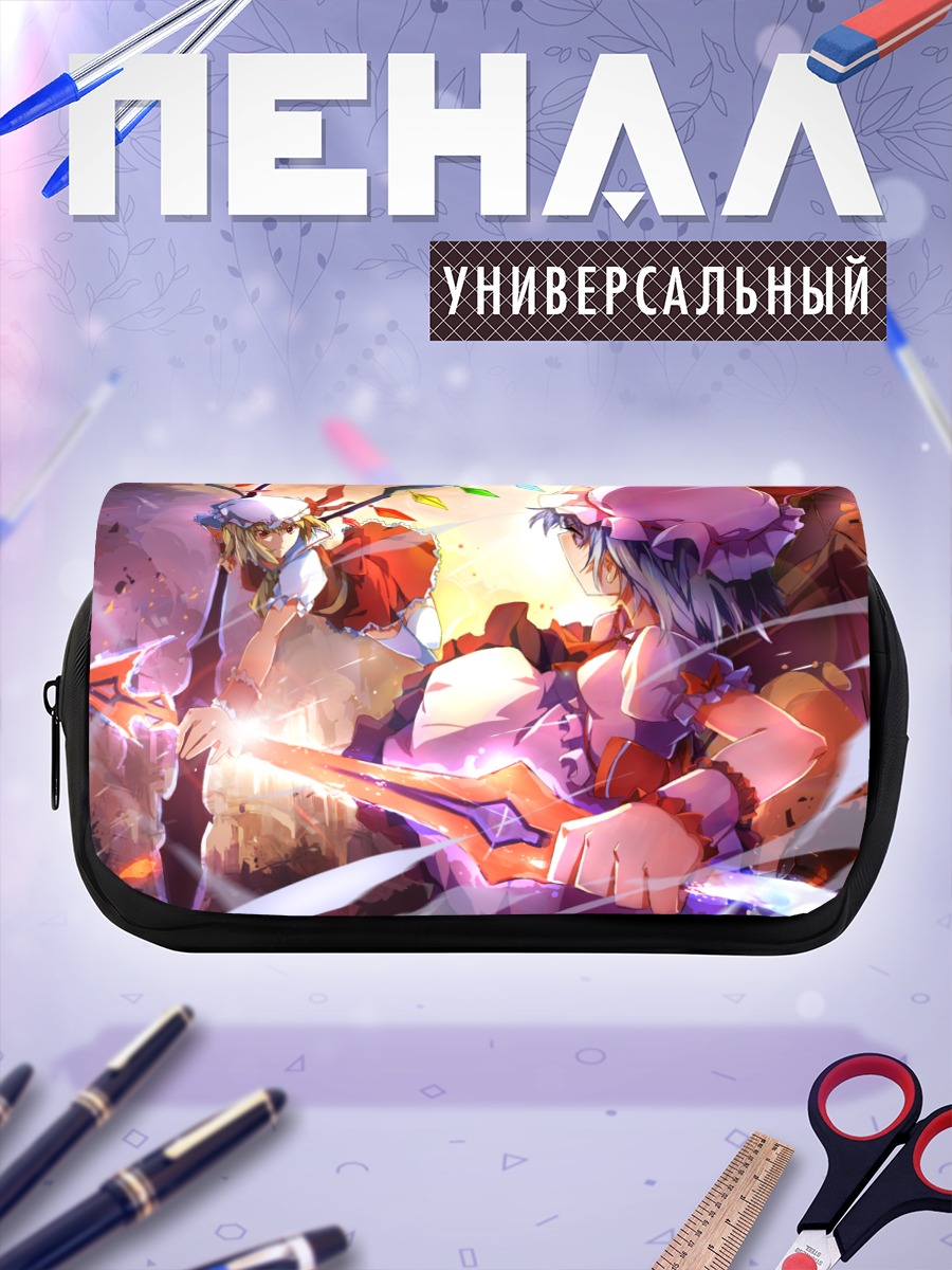 Пенал-косметичка Фландр Скарлет с гитарой
