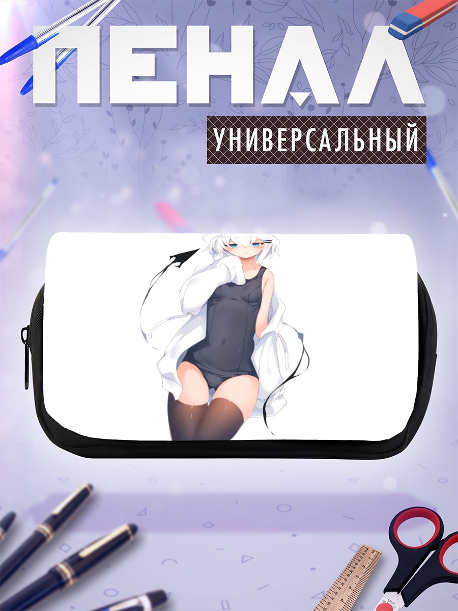 Пенал-косметичка Ринго-тян в белом
