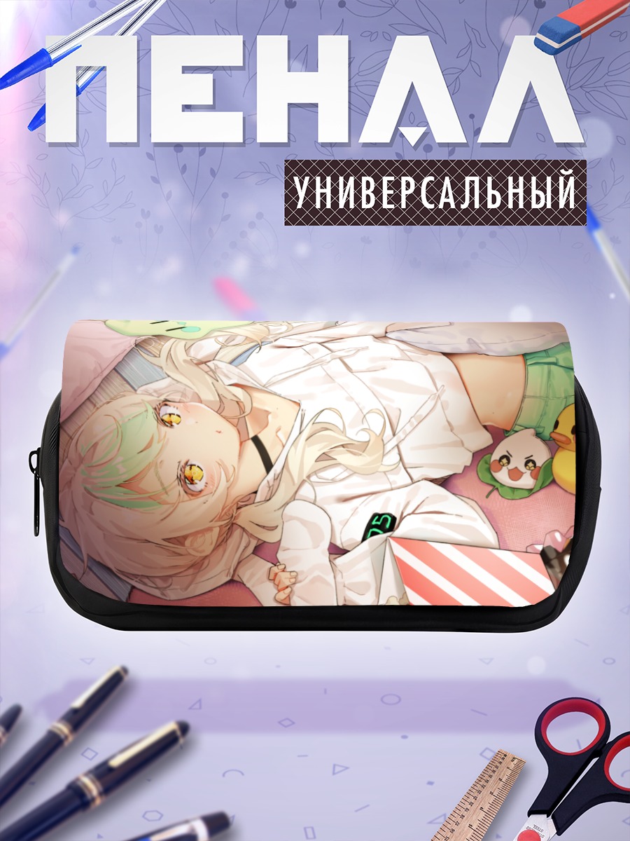 Пенал-косметичка Мику Хацунэ с уточкой