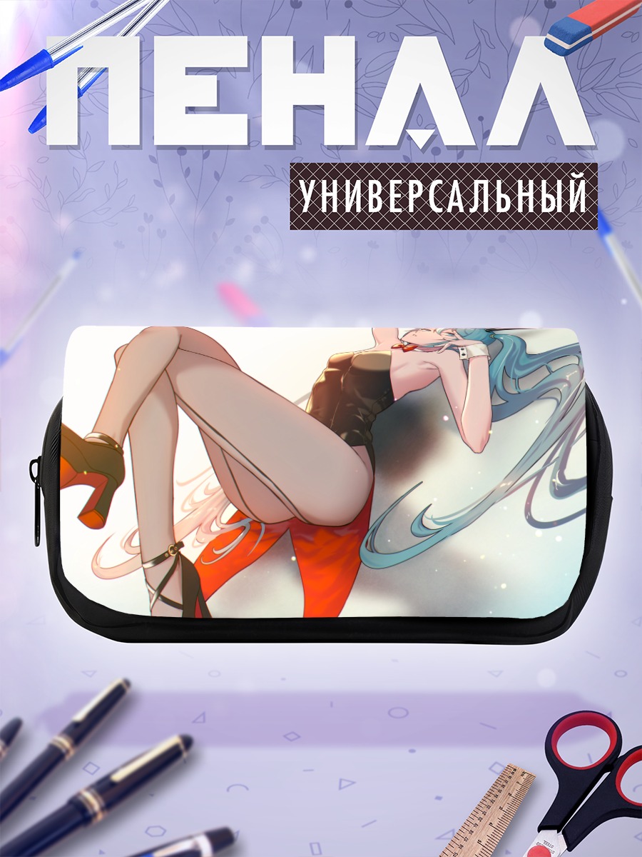 Пенал-косметичка Мику Хацунэ в платье