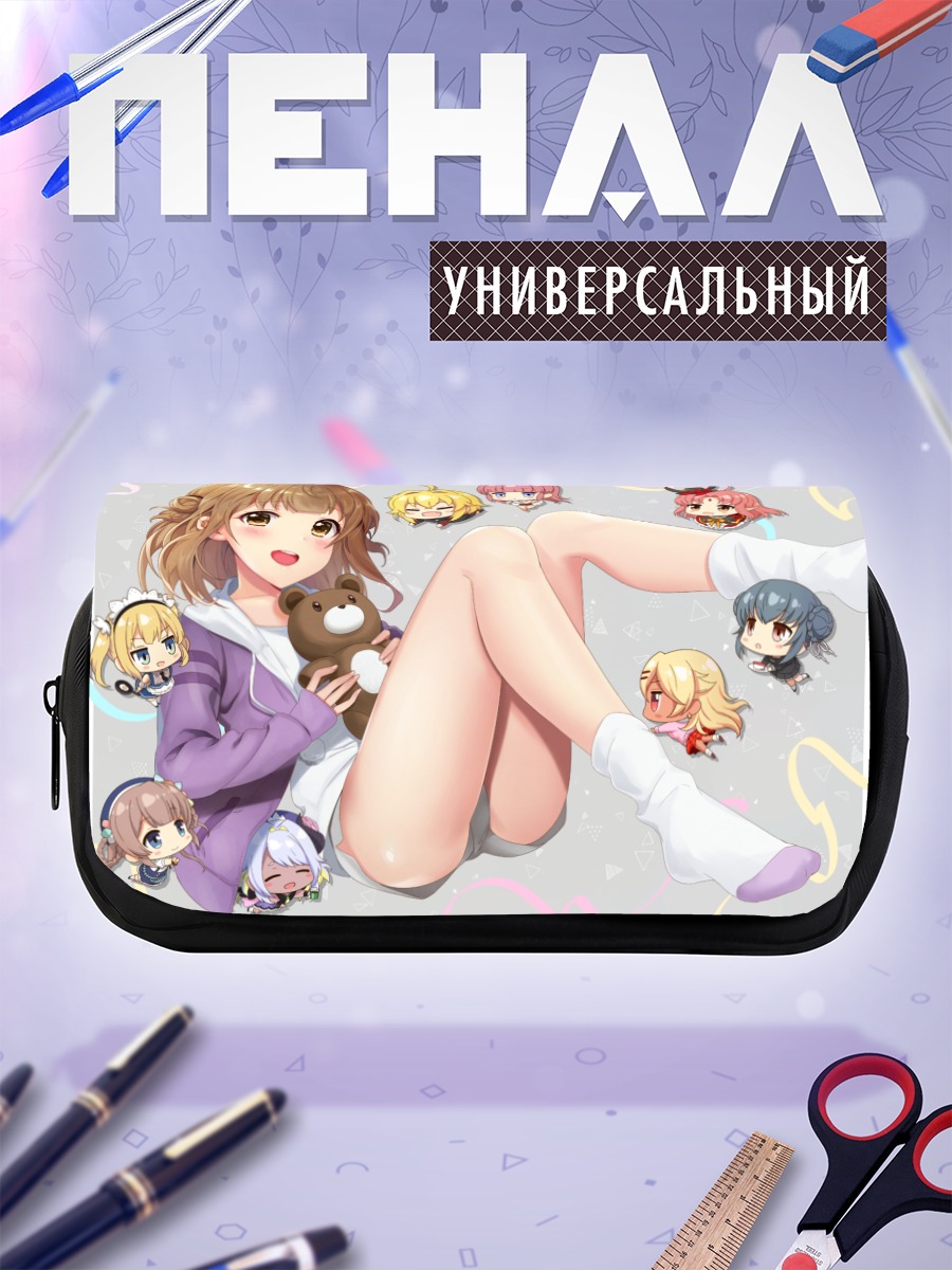 Пенал-косметичка Сакура Хинасэ с мишкой