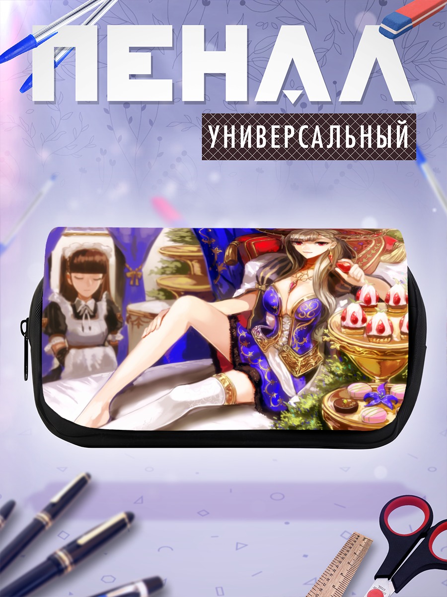 Пенал-косметичка Демонесса в интерьере
