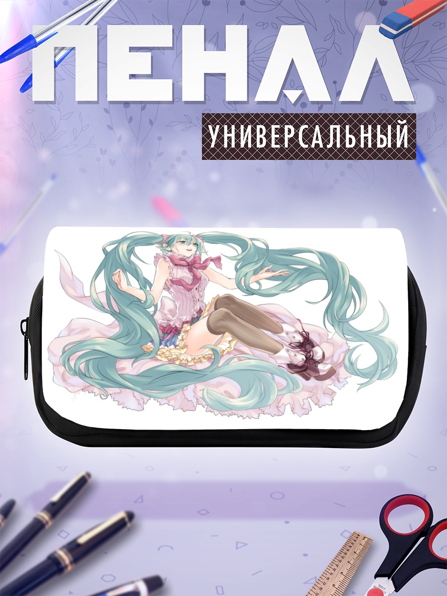 Пенал-косметичка Мику Хацунэ в платье