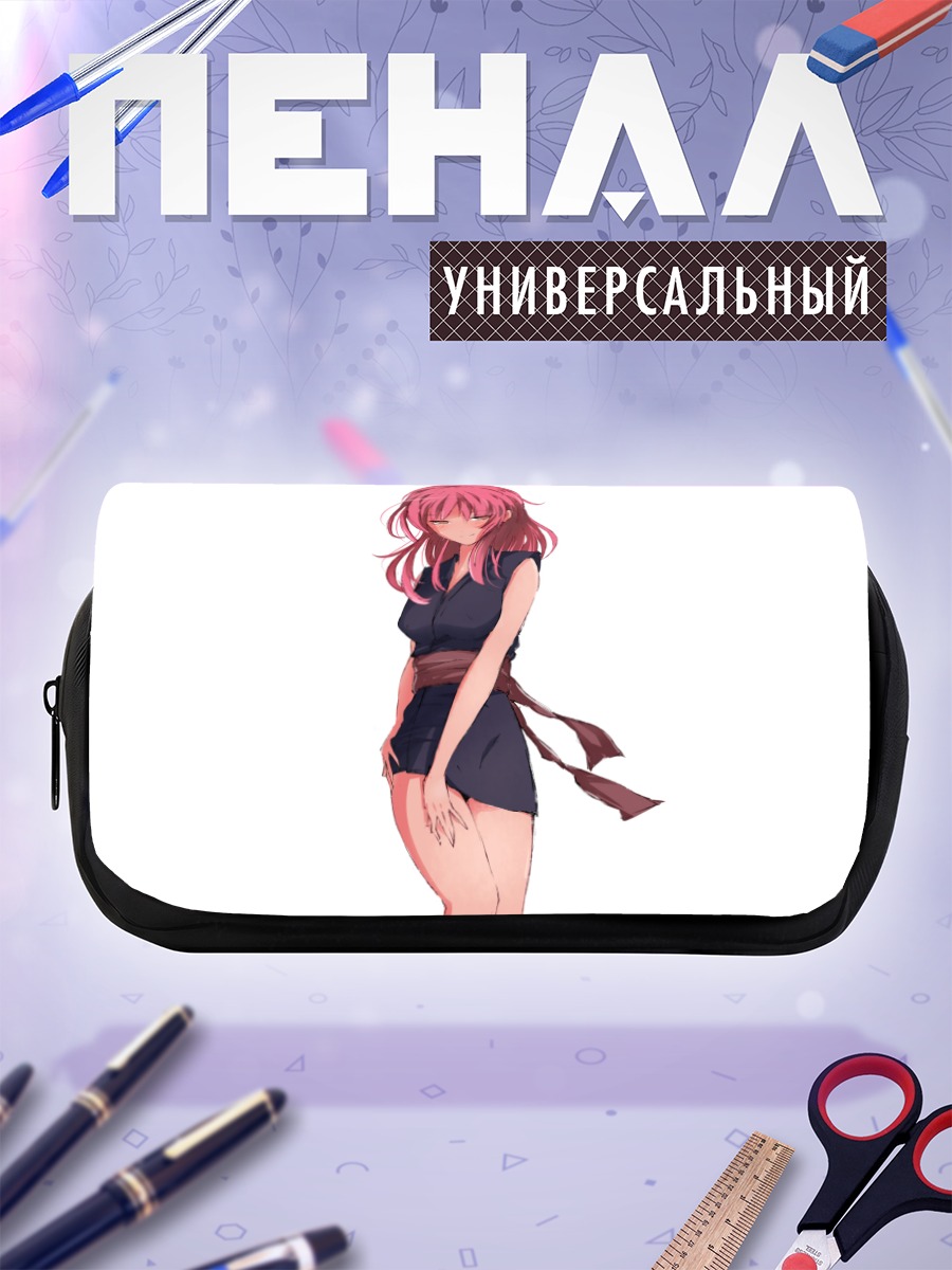 Пенал-косметичка Девушка в кимоно