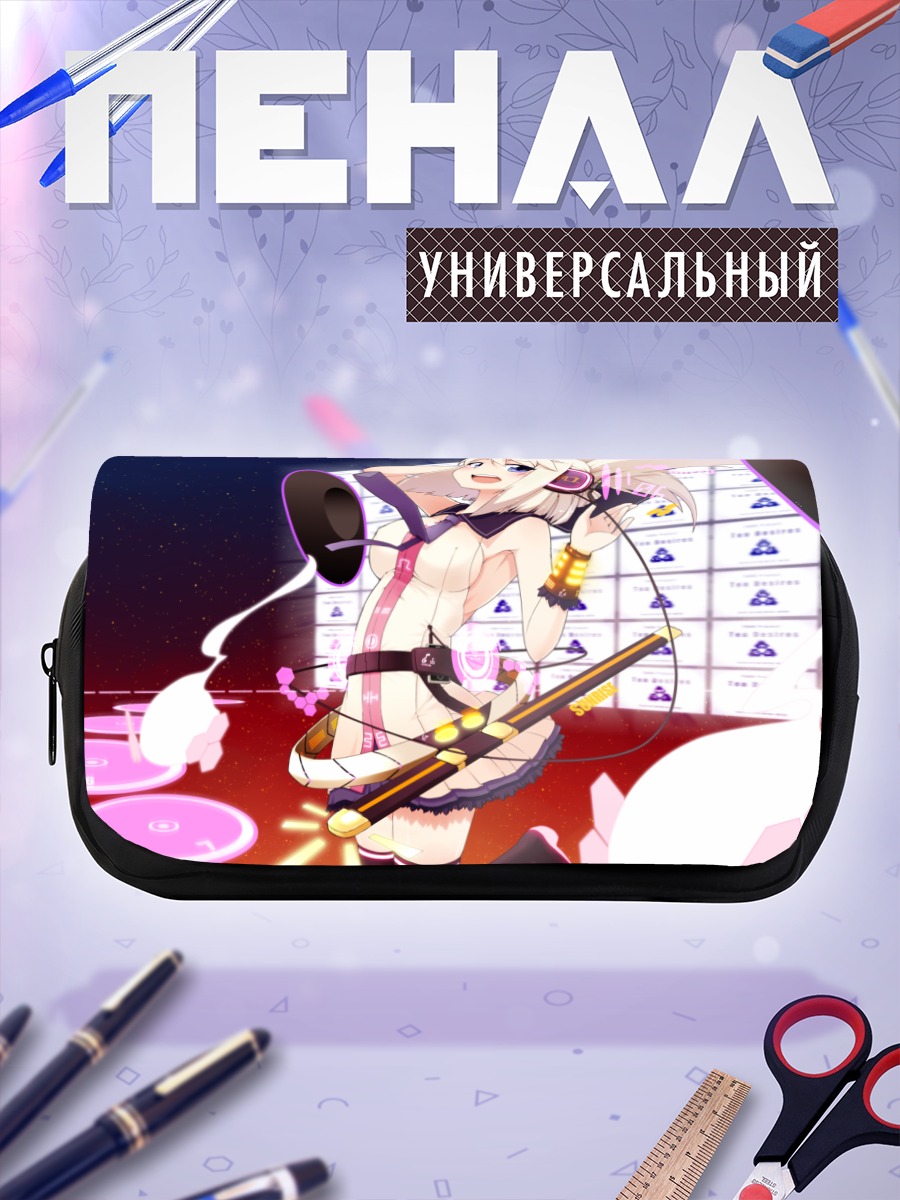 Пенал-косметичка Тоёсатомими но Мико в наушниках