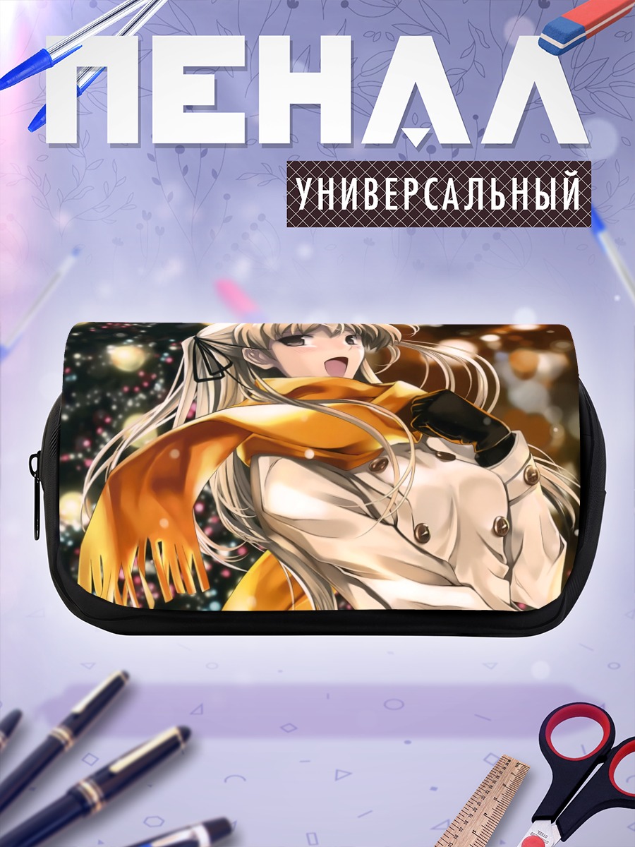 Пенал-косметичка Блондинка в снегу