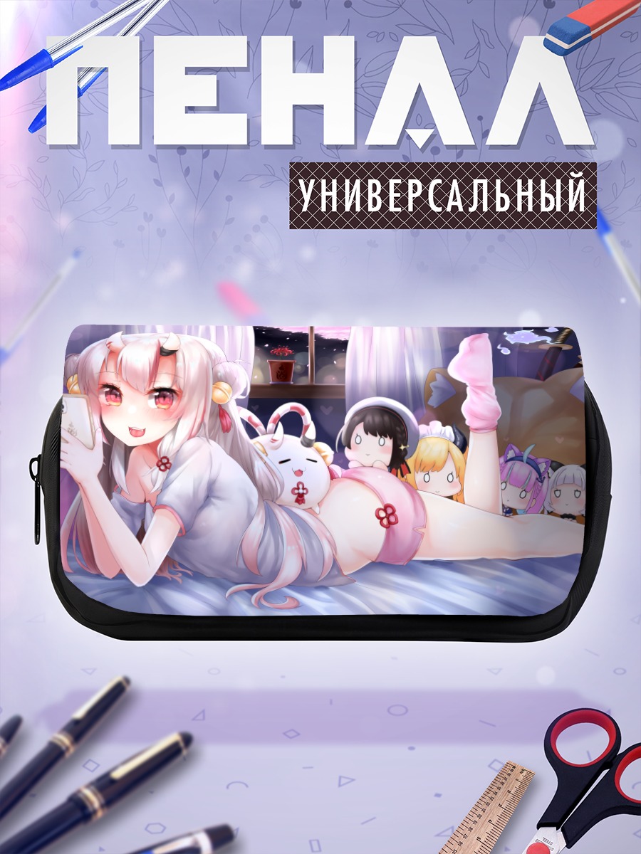 Пенал-косметичка Накири Аямэ в спальне