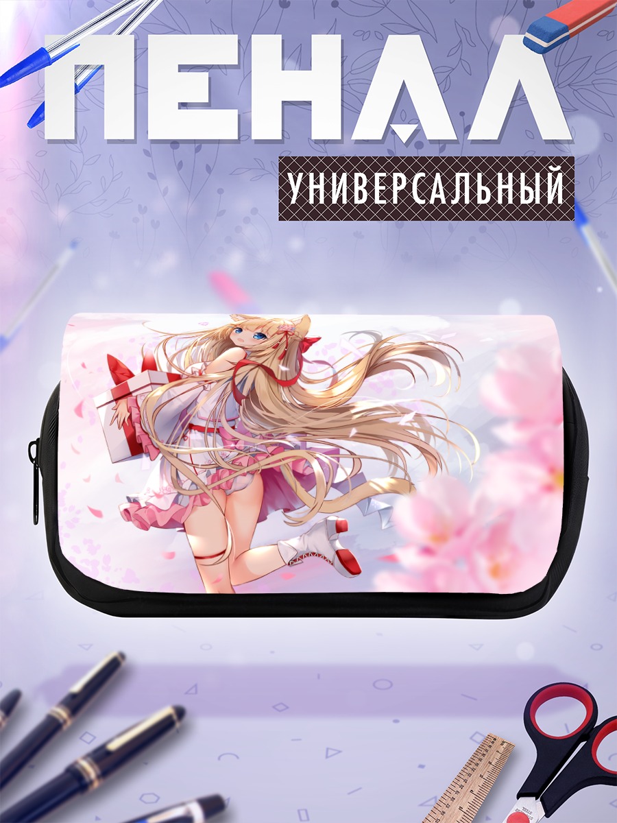 Пенал-косметичка Серена Ханазоно в цветах
