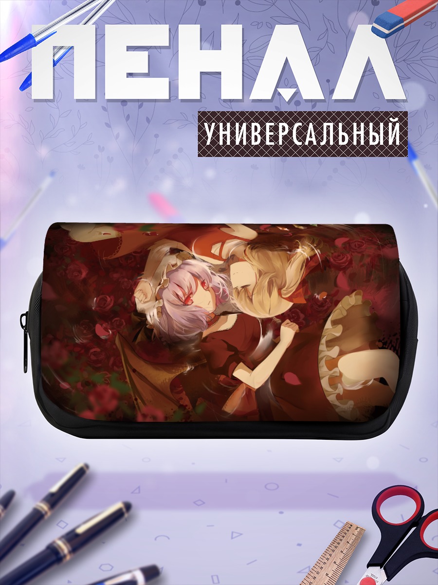 Пенал-косметичка Фландр Скарлет в розах