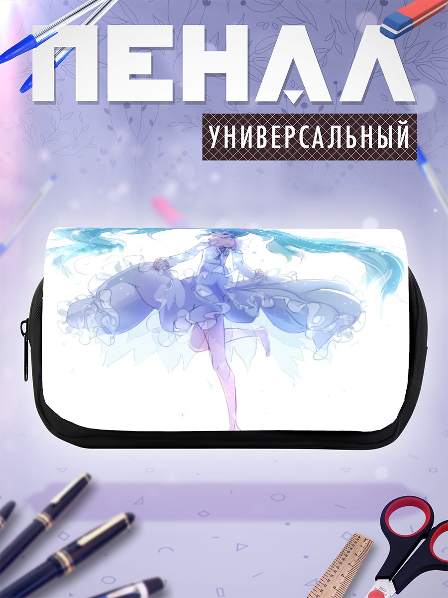 Пенал-косметичка Мику Хацунэ в платье