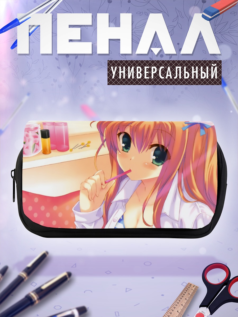 Пенал-косметичка Мику Хацунэ в школе