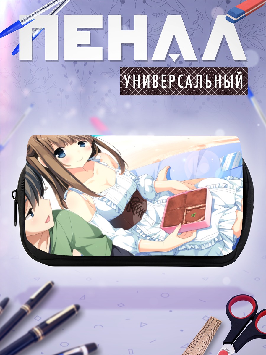 Пенал-косметичка Юука Хоко с десертом