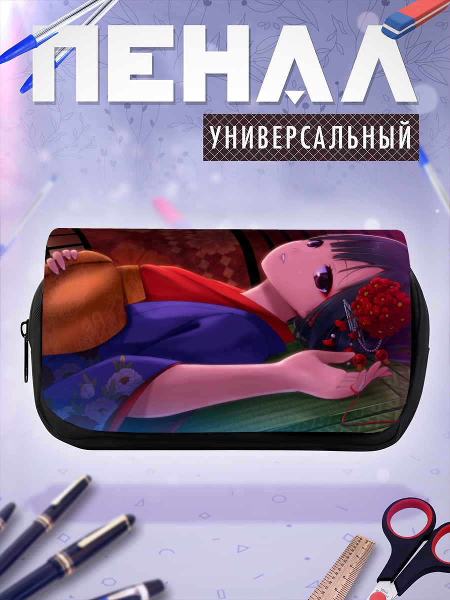Пенал-косметичка Мику Хацунэ в кимоно