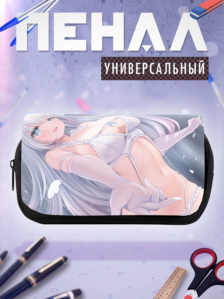 Пенал-косметичка Сироха Нему в белом