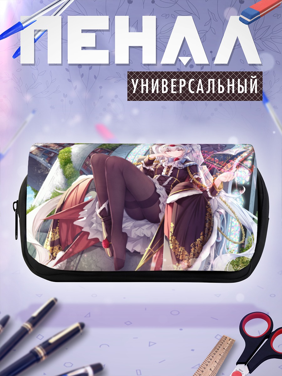 Пенал-косметичка Готическая лолита в руинах