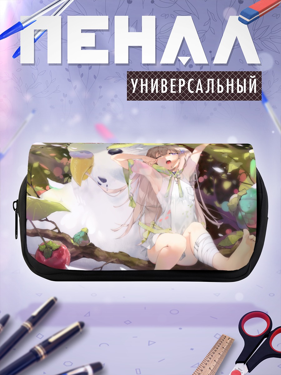 Пенал-косметичка Девушка в лесу
