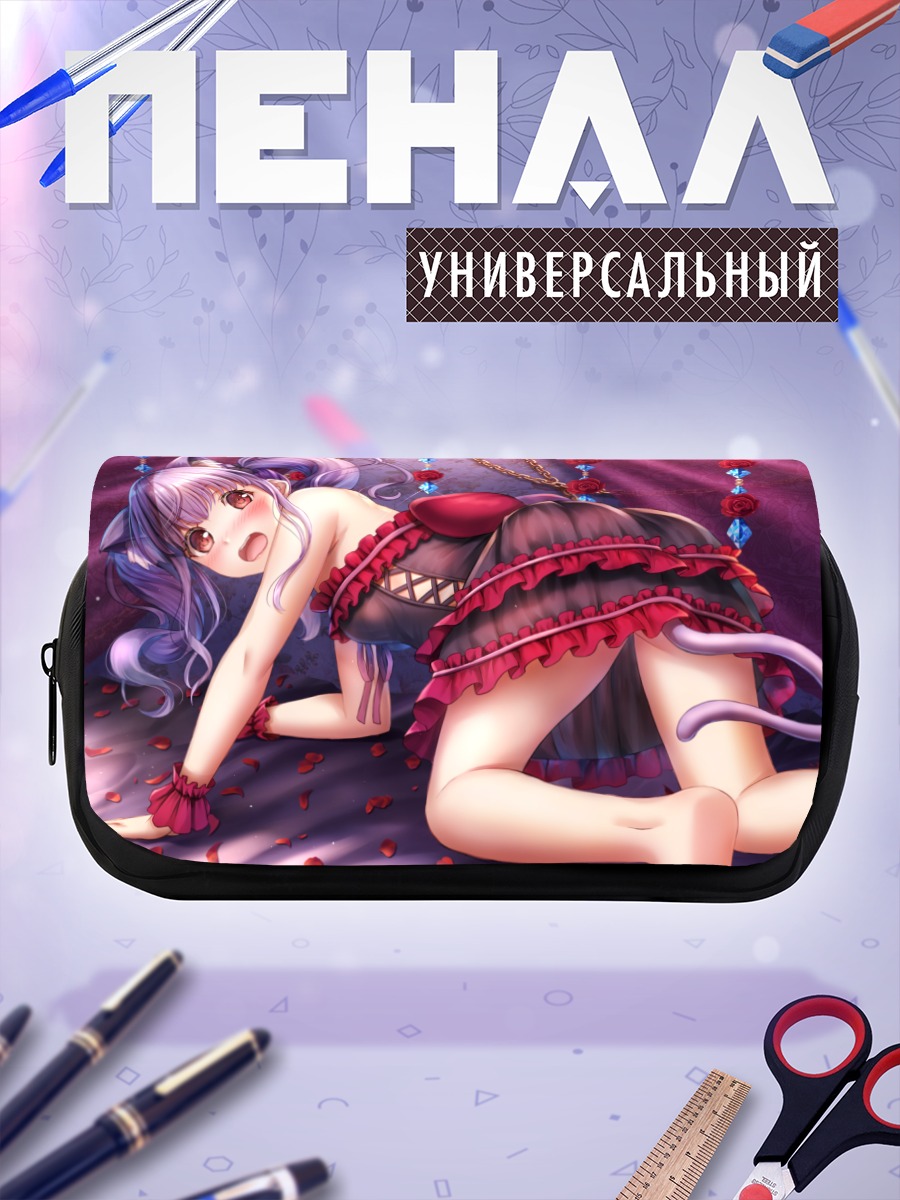 Пенал-косметичка Ако Удагава в розах