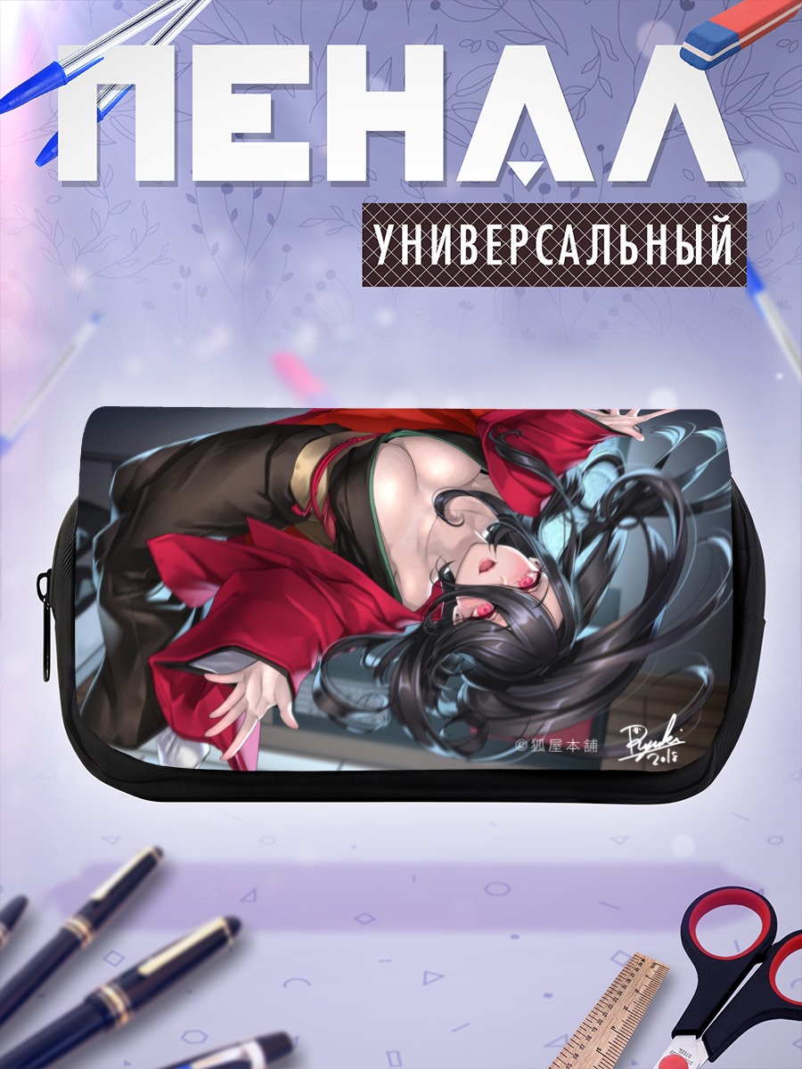 Пенал-косметичка Девушка в кимоно